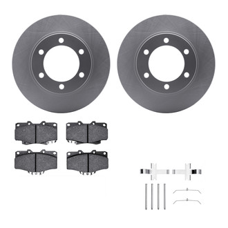 R1 Concepts® - Front Brake Kit with Ceramic Pads