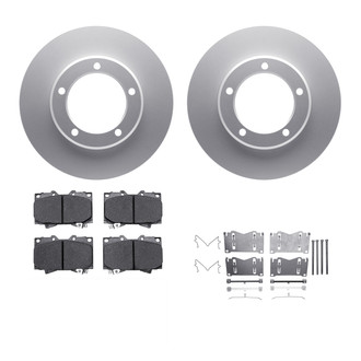 R1 Concepts® - Front Brake Kit with Ceramic Pads