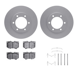 R1 Concepts® - Front Brake Kit with Ceramic Pads