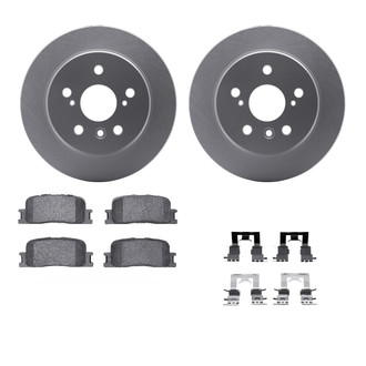 R1 Concepts® - Rear Brake Kit with Ceramic Pads