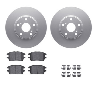 R1 Concepts® - Front Brake Kit with Ceramic Pads