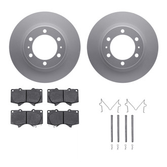 R1 Concepts® - Front Brake Kit with Ceramic Pads