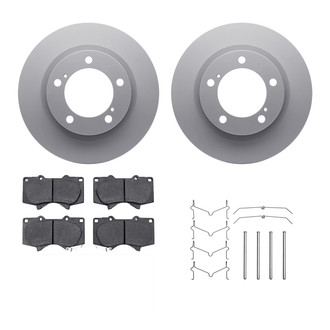 R1 Concepts® - Front Brake Kit with Ceramic Pads