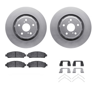 R1 Concepts® WDWH1-76078 - Front Brake Kit with Ceramic Pads