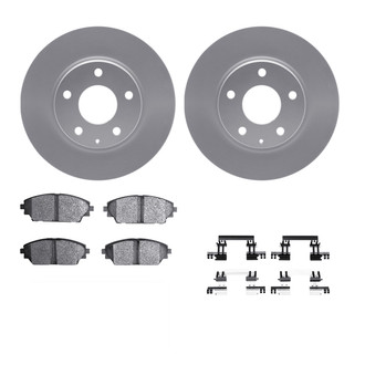 R1 Concepts® - Front Brake Kit with Ceramic Pads