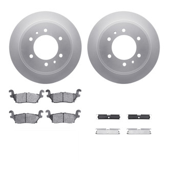 R1 Concepts® - Rear Brake Kit with Ceramic Pads
