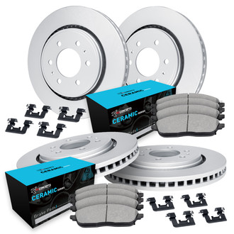 R1 Concepts® - Brake Kit with Ceramic Pads