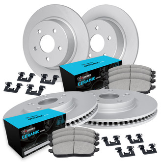 R1 Concepts® - Brake Kit with Ceramic Pads