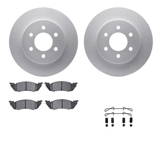 R1 Concepts® WDXH1-40119 - Front Brake Kit with Super Duty Pads