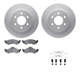 R1 Concepts® - Front Brake Kit with Super Duty Pads