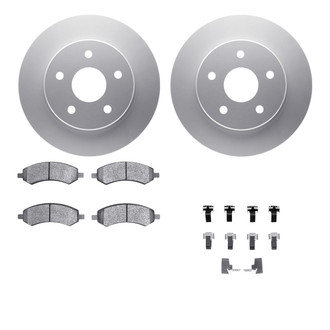 R1 Concepts® - Front Brake Kit with Super Duty Pads
