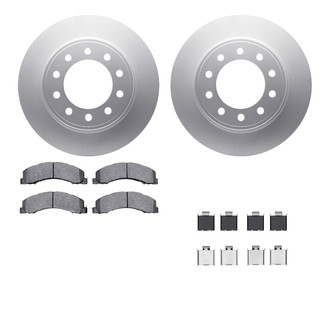 R1 Concepts® - Front Brake Kit with Super Duty Pads