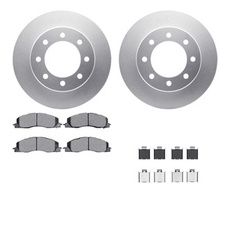 R1 Concepts® - Front Brake Kit with Super Duty Pads