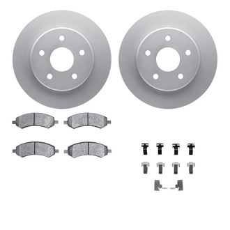R1 Concepts® - Front Brake Kit with Super Duty Pads