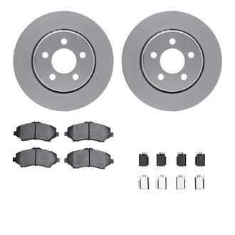 R1 Concepts® - Front Brake Kit with Super Duty Pads
