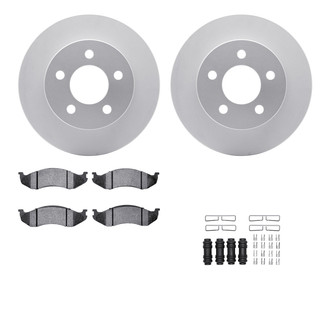R1 Concepts® WDXH1-42073 - Front Brake Kit with Super Duty Pads