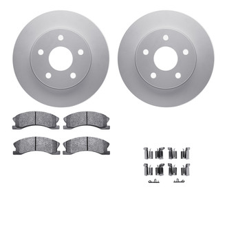 R1 Concepts® - Front Brake Kit with Super Duty Pads