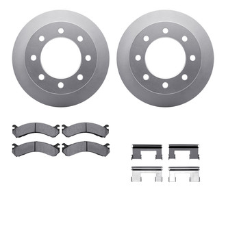 R1 Concepts® - Rear Brake Kit with Super Duty Pads
