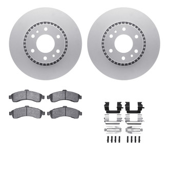 R1 Concepts® - Front Brake Kit with Super Duty Pads
