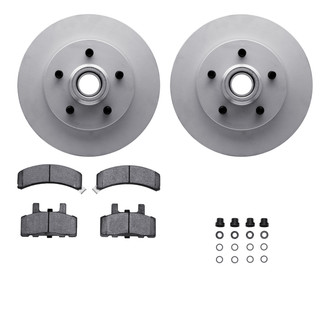 R1 Concepts® - Front Brake Kit with Super Duty Pads