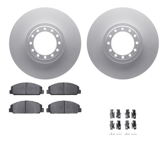R1 Concepts® - Front Brake Kit with Super Duty Pads