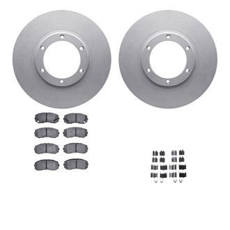 R1 Concepts® - Front Brake Kit with Super Duty Pads