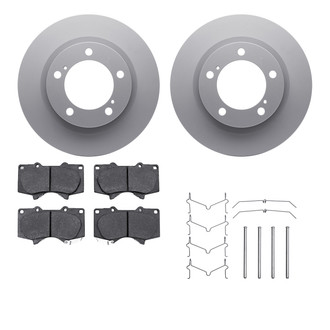 R1 Concepts® - Front Brake Kit with Super Duty Pads