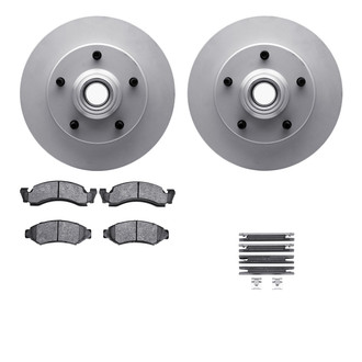 R1 Concepts® - Front Brake Kit with Super Duty Pads