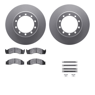 R1 Concepts® - Front Brake Kit with Super Duty Pads