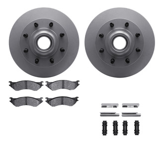 R1 Concepts® - Front Brake Kit with Super Duty Pads