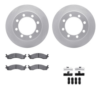 R1 Concepts® - Front Brake Kit with Super Duty Pads
