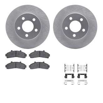 R1 Concepts® - Front Brake Kit with Super Duty Pads
