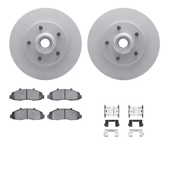R1 Concepts® - Front Brake Kit with Super Duty Pads