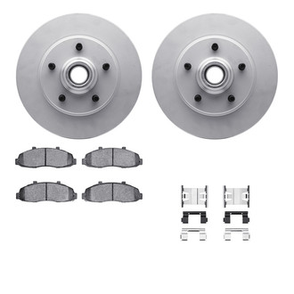 R1 Concepts® - Front Brake Kit with Super Duty Pads