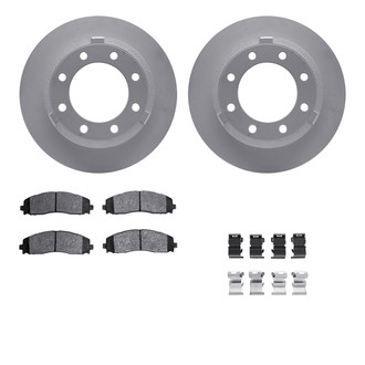 R1 Concepts® - Rear Brake Kit with Super Duty Pads