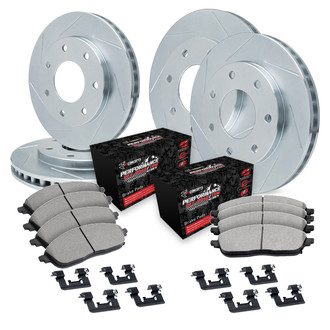 R1 Concepts® - Slotted Brake Kit with Performance Off-Road/Tow Brake Pads