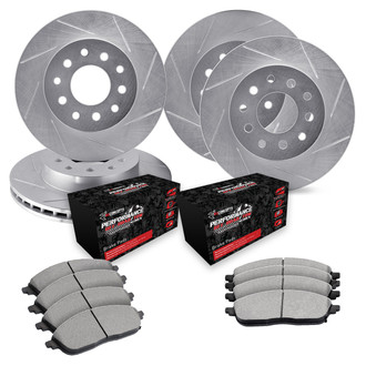 R1 Concepts® - Slotted Brake Kit with Performance Off-Road/Tow Brake Pads