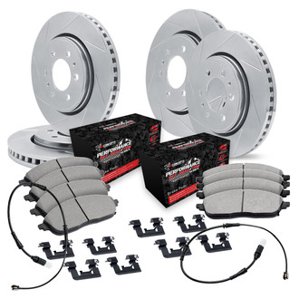 R1 Concepts® - Slotted Brake Kit with Performance Off-Road/Tow Brake Pads