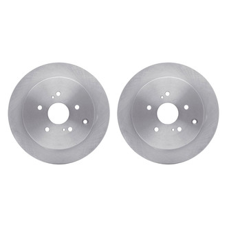 R1 Concepts® - Plain Rear Brake Rotor Set