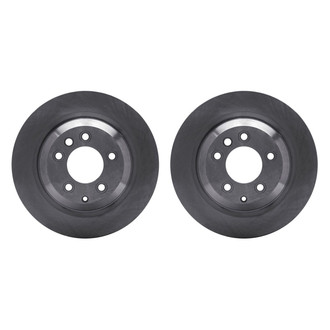 R1 Concepts® - Plain Rear Brake Rotor Set