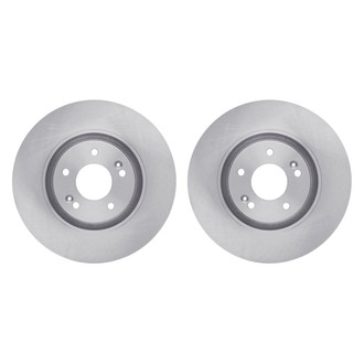 R1 Concepts® - Plain Front Brake Rotor Set