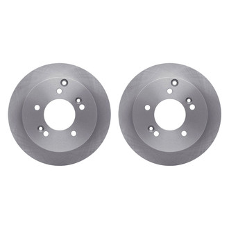 R1 Concepts® - Plain Rear Brake Rotor Set