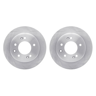 R1 Concepts® - Plain Rear Brake Rotor Set
