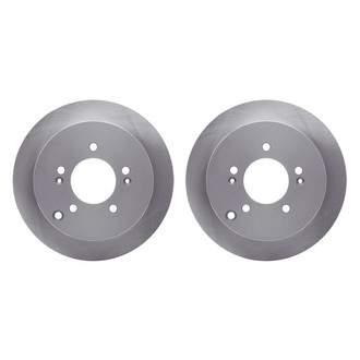 R1 Concepts® - Plain Rear Brake Rotor Set