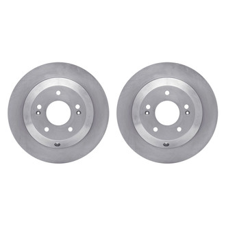 R1 Concepts® - Plain Rear Brake Rotor Set