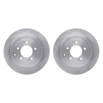 R1 Concepts® - Plain Rear Brake Rotor Set