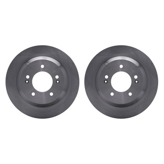 R1 Concepts® - Plain Rear Brake Rotor Set
