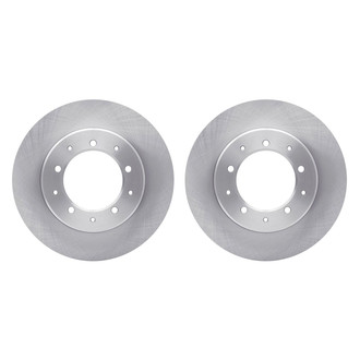 R1 Concepts® - Plain Rear Brake Rotor Set