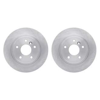 R1 Concepts® - Plain Rear Brake Rotor Set