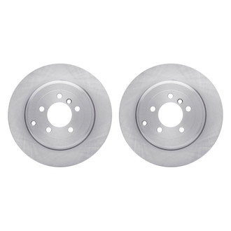 R1 Concepts® - Plain Rear Brake Rotor Set
